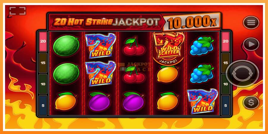 20 Hot Strike Jackpot leikjavél fyrir peninga, mynd 2