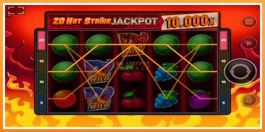 20 Hot Strike Jackpot leikjavél fyrir peninga, mynd 3