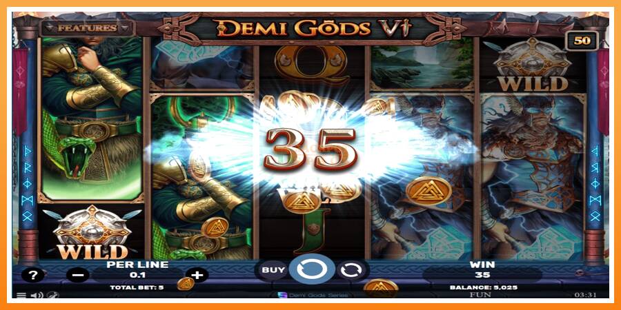 Demi Gods 6 leikjavél fyrir peninga, mynd 3