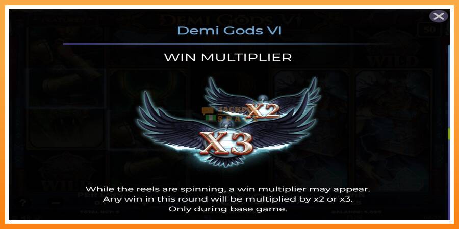 Demi Gods 6 leikjavél fyrir peninga, mynd 6