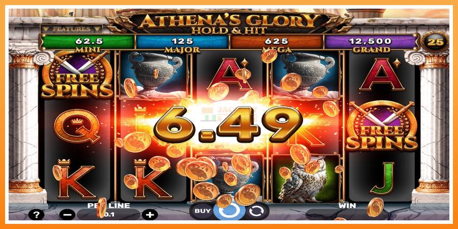 Athenas Glory Hold & Hit leikjavél fyrir peninga, mynd 3