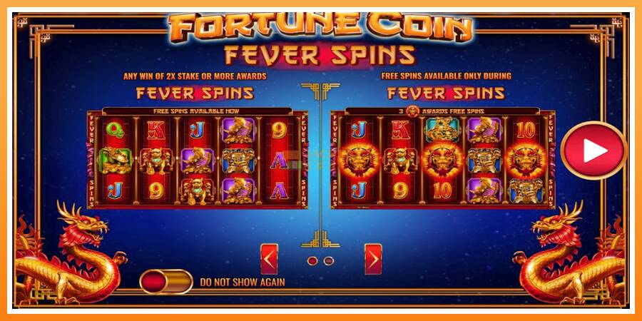 Fortune Coin Fever Spins leikjavél fyrir peninga, mynd 3