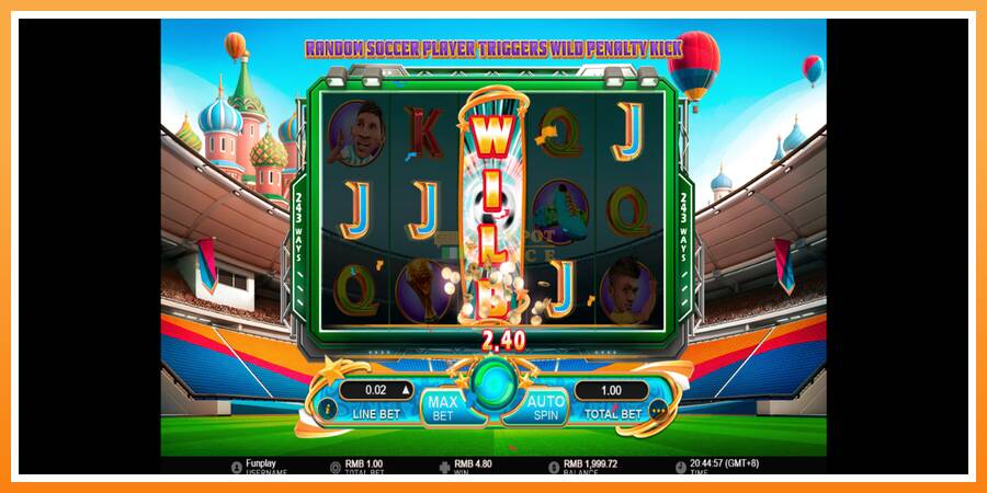 World Soccer Slot 2 leikjavél fyrir peninga, mynd 3