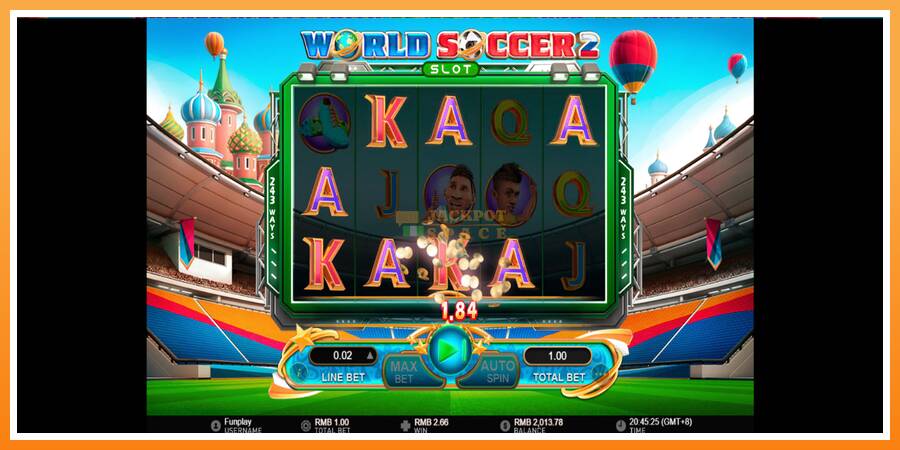 World Soccer Slot 2 leikjavél fyrir peninga, mynd 5