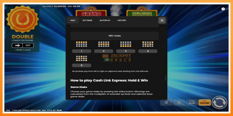 Cash Link Express: Hold & Win leikjavél fyrir peninga, mynd 7