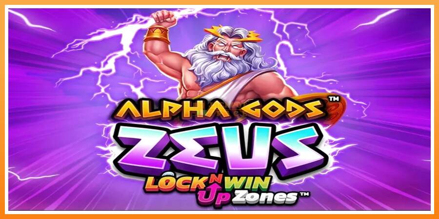 Alpha Gods: Zeus leikjavél fyrir peninga, mynd 1