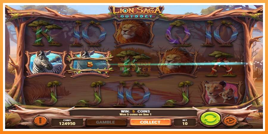 Lion Saga Odyssey leikjavél fyrir peninga, mynd 2