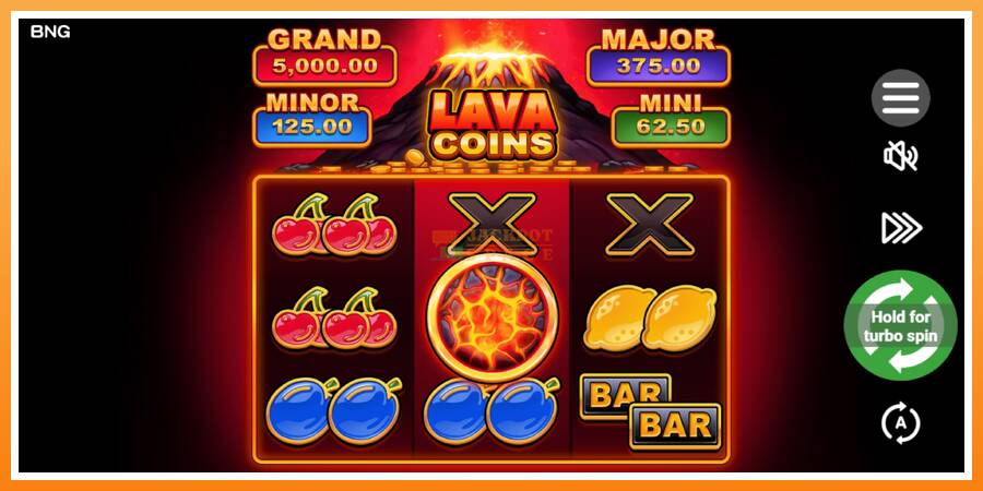 Lava Coins leikjavél fyrir peninga, mynd 2