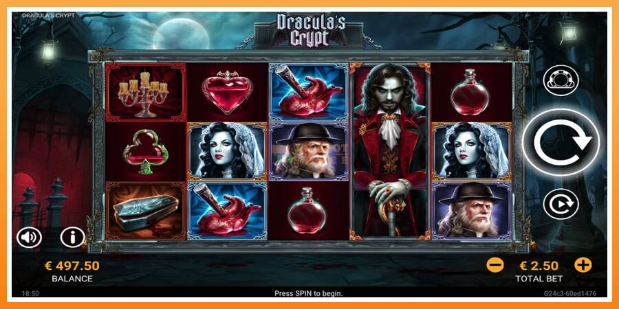 Draculas Crypt leikjavél fyrir peninga, mynd 2