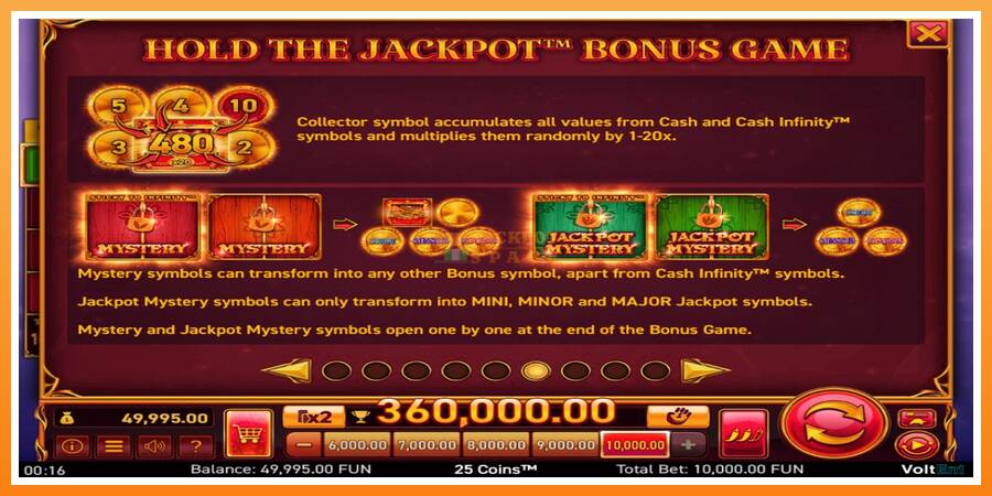 25 Coins Halloween Jackpots leikjavél fyrir peninga, mynd 6