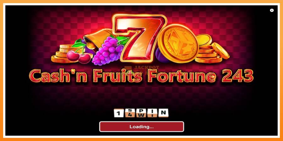 Cashn Fruits Fortune 243 leikjavél fyrir peninga, mynd 1