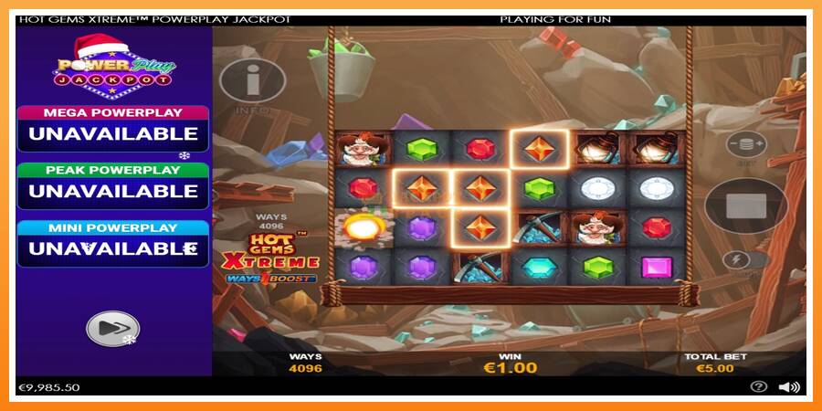 Hot Gems Xtreme PowerPlay Jackpot leikjavél fyrir peninga, mynd 3