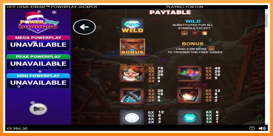 Hot Gems Xtreme PowerPlay Jackpot leikjavél fyrir peninga, mynd 4