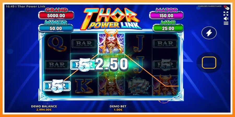 Thor Power Link leikjavél fyrir peninga, mynd 2