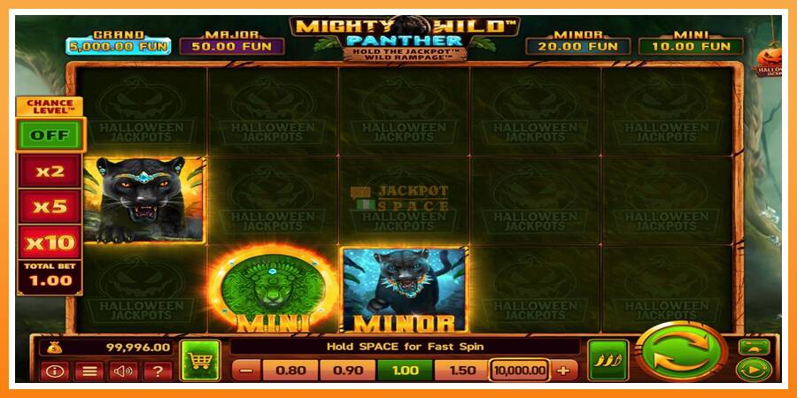 Mighty Wild: Panther Grand Diamond Edition Halloween Jackpots leikjavél fyrir peninga, mynd 2