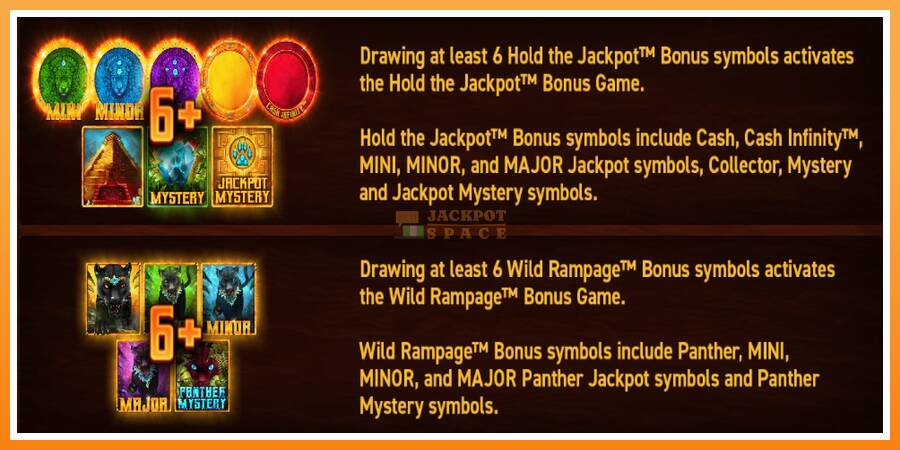 Mighty Wild: Panther Grand Diamond Edition Halloween Jackpots leikjavél fyrir peninga, mynd 3