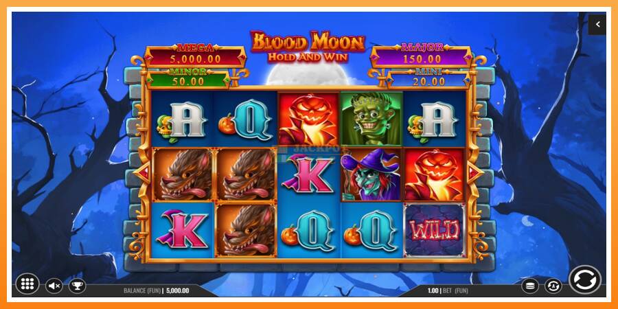 Blood Moon Hold and Win leikjavél fyrir peninga, mynd 1