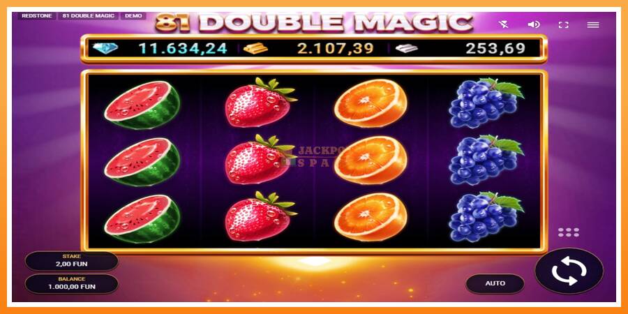 81 Double Magic leikjavél fyrir peninga, mynd 1