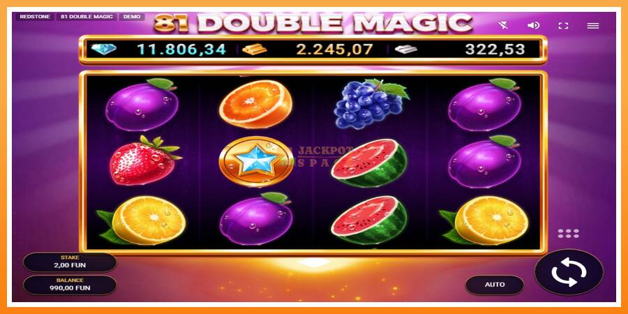 81 Double Magic leikjavél fyrir peninga, mynd 3