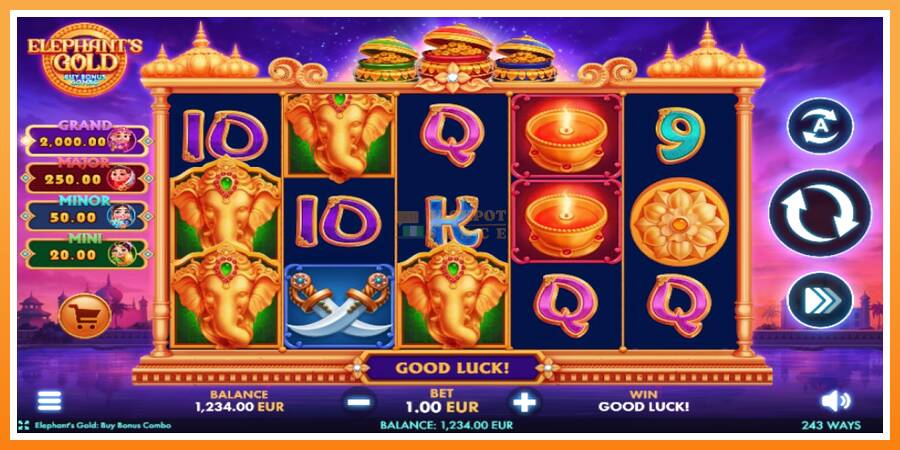 Elephants Gold Buy Bonus Combo leikjavél fyrir peninga, mynd 1