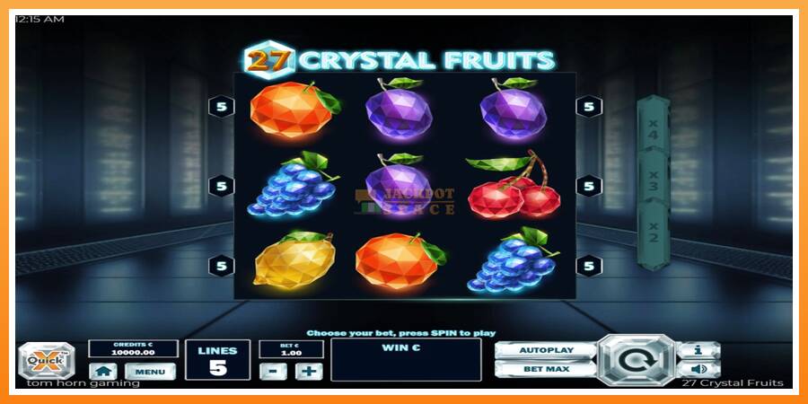 27 Crystal Fruits leikjavél fyrir peninga, mynd 2