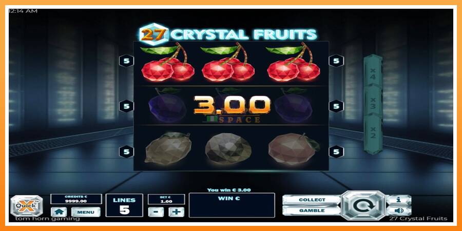 27 Crystal Fruits leikjavél fyrir peninga, mynd 3