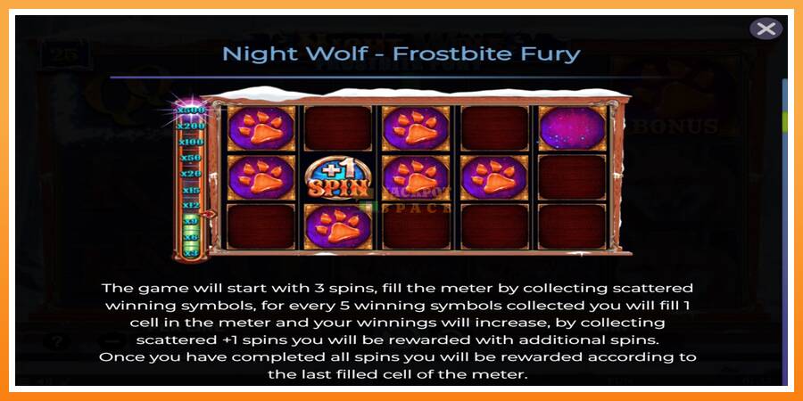 Night Wolf - Frostbite Fury leikjavél fyrir peninga, mynd 5