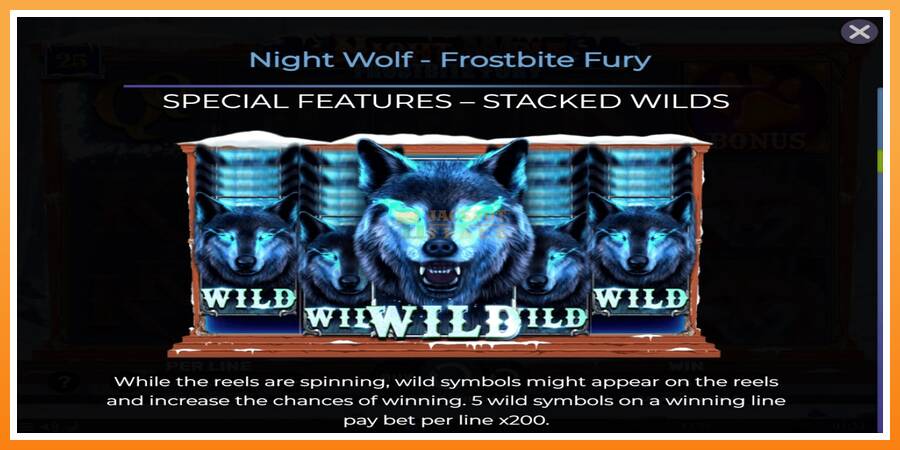 Night Wolf - Frostbite Fury leikjavél fyrir peninga, mynd 6