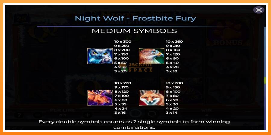 Night Wolf - Frostbite Fury leikjavél fyrir peninga, mynd 7