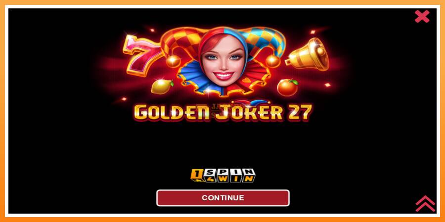 Golden Joker 27 Hold & Win leikjavél fyrir peninga, mynd 1