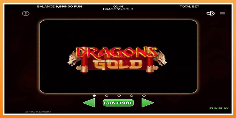 Dragons Gold leikjavél fyrir peninga, mynd 1