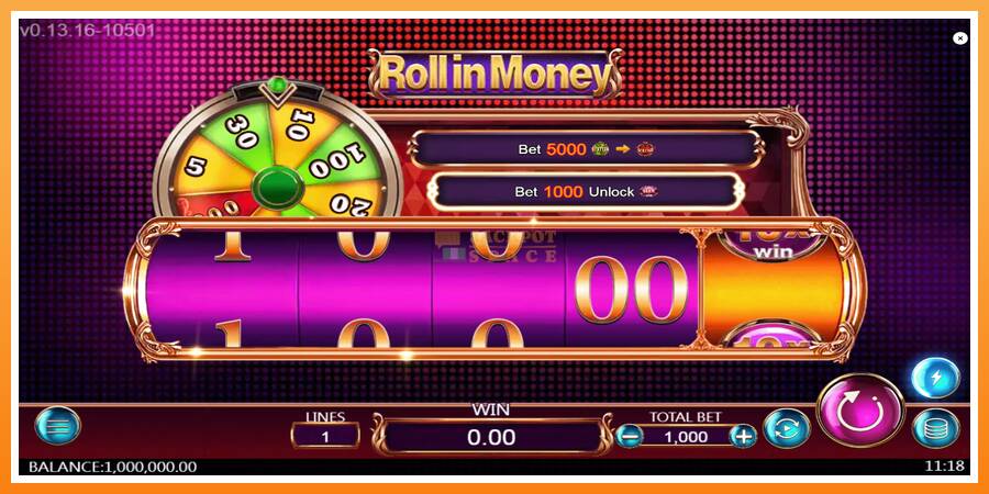 Roll in Money leikjavél fyrir peninga, mynd 2