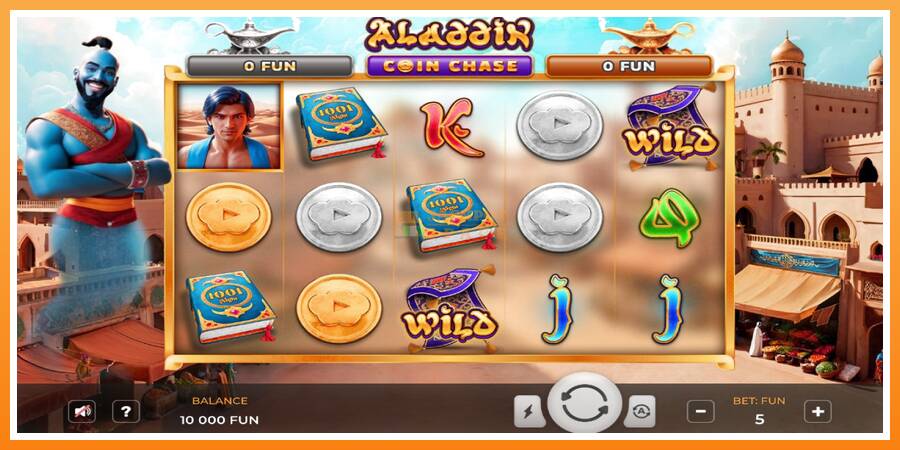 Aladdin Coin Chase leikjavél fyrir peninga, mynd 1