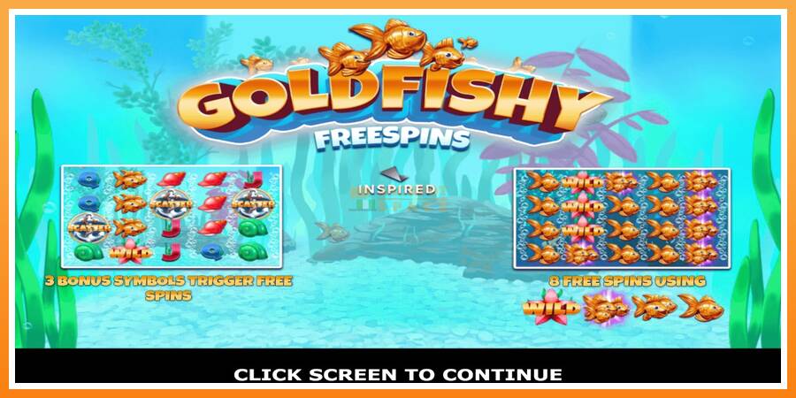 Gold Fishy Free Spins leikjavél fyrir peninga, mynd 1