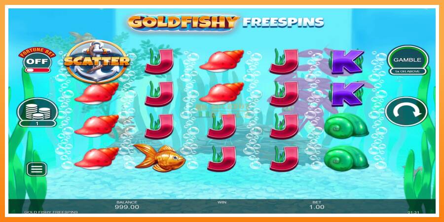 Gold Fishy Free Spins leikjavél fyrir peninga, mynd 2