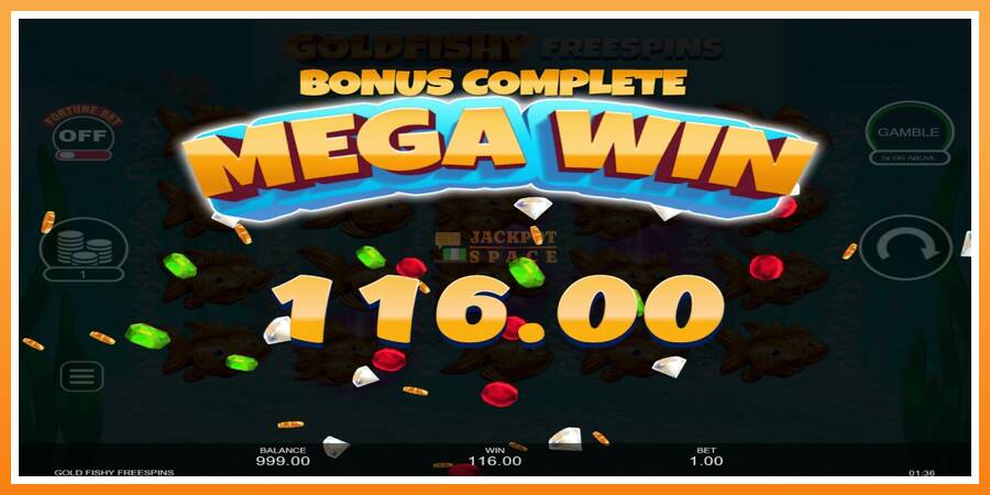 Gold Fishy Free Spins leikjavél fyrir peninga, mynd 3