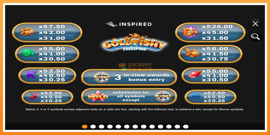 Gold Fishy Free Spins leikjavél fyrir peninga, mynd 4