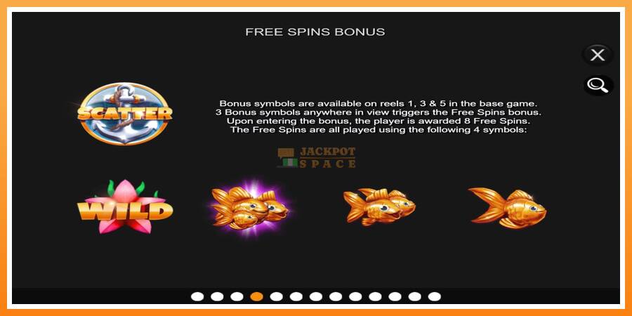 Gold Fishy Free Spins leikjavél fyrir peninga, mynd 5