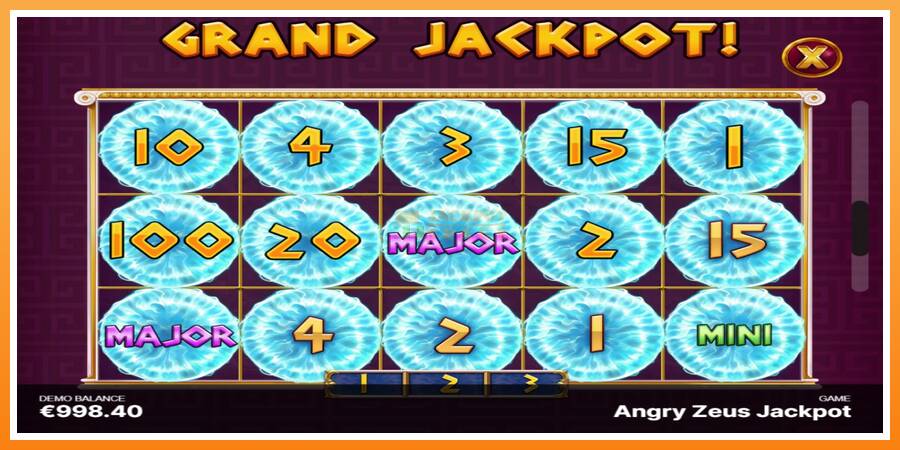 Angry Zeus Jackpot leikjavél fyrir peninga, mynd 7