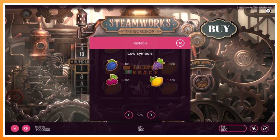 Steamworks - The Workshop leikjavél fyrir peninga, mynd 6