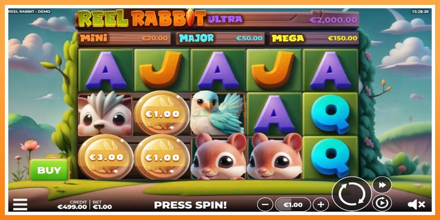 Reel Rabbit leikjavél fyrir peninga, mynd 2