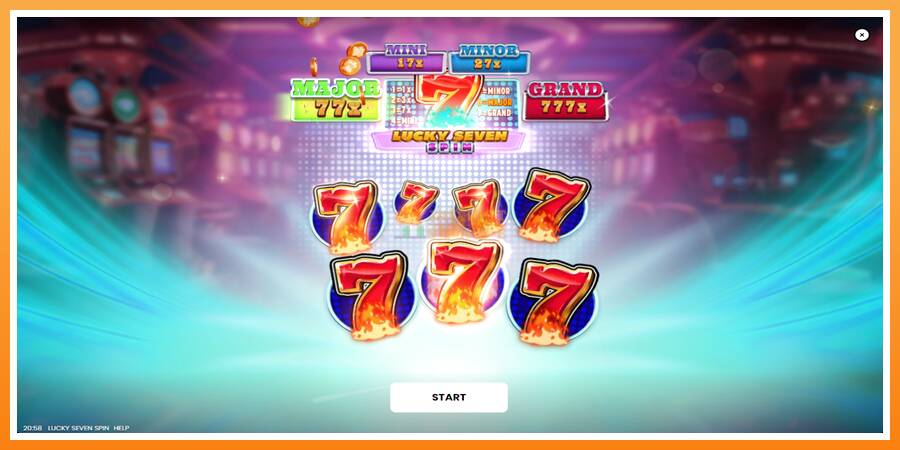 Lucky Seven Spin leikjavél fyrir peninga, mynd 1