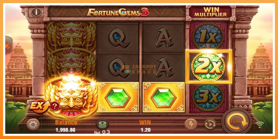 Fortune Gems 3 leikjavél fyrir peninga, mynd 3