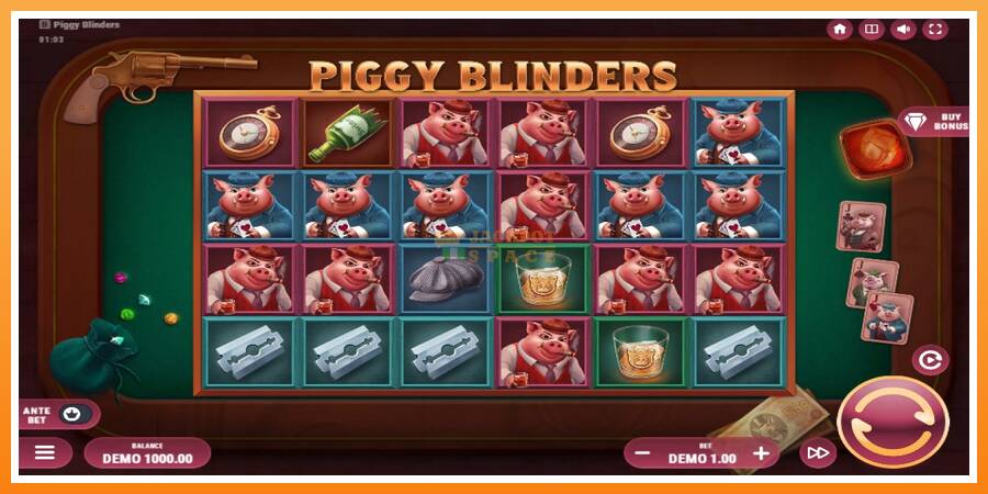 Piggy Blinders leikjavél fyrir peninga, mynd 1