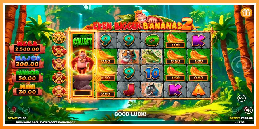 King Kong Cash Even Bigger Bananas 2 leikjavél fyrir peninga, mynd 2