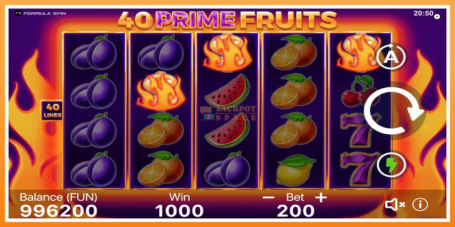 40 Prime Fruits leikjavél fyrir peninga, mynd 3