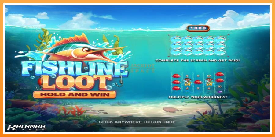 Fishline Loot Hold and Win leikjavél fyrir peninga, mynd 1