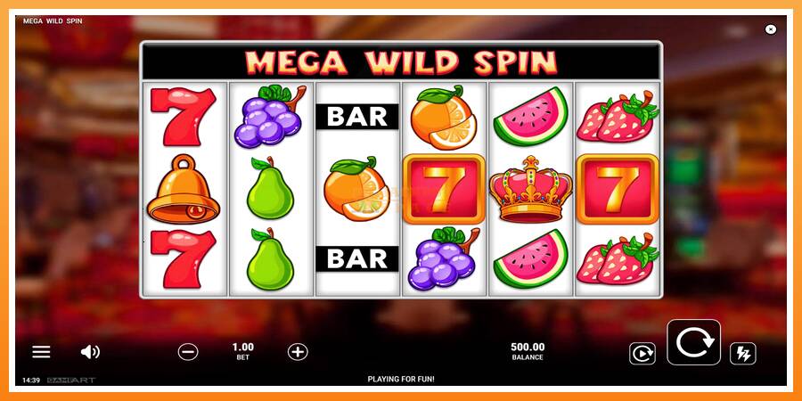 Mega Wild Spin leikjavél fyrir peninga, mynd 1