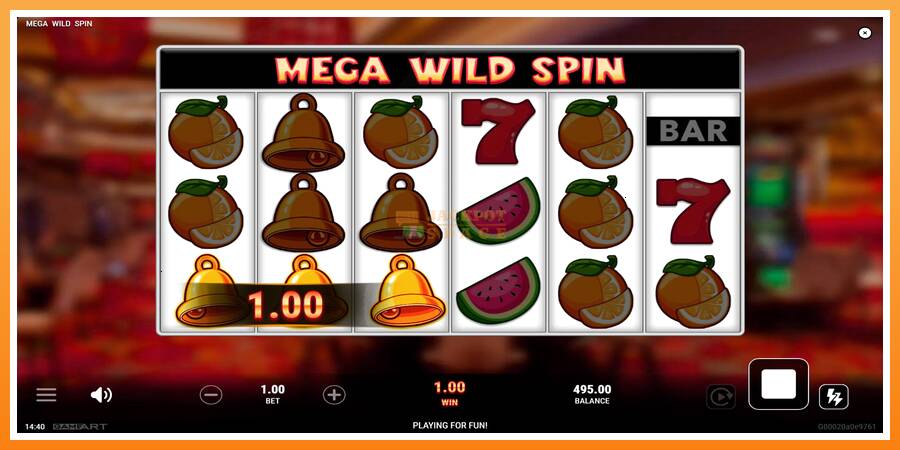 Mega Wild Spin leikjavél fyrir peninga, mynd 4