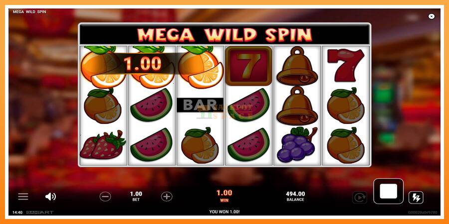 Mega Wild Spin leikjavél fyrir peninga, mynd 5